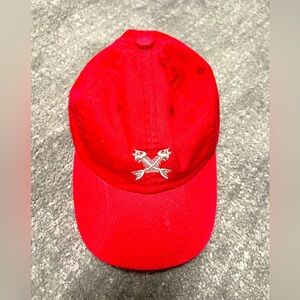 Vineyard Vines Red Cotton baseball hat